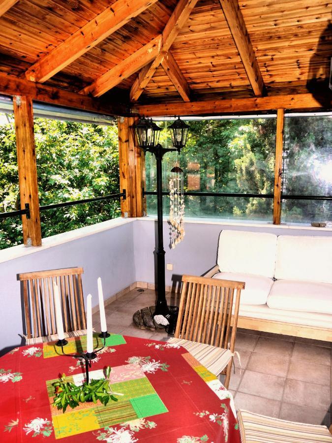 Steinturm Mit Dach-Terrasse Zwischen Fluss, Meer Und Gebirge- Spiti Pirgos Paralia Sergoulas 外观 照片